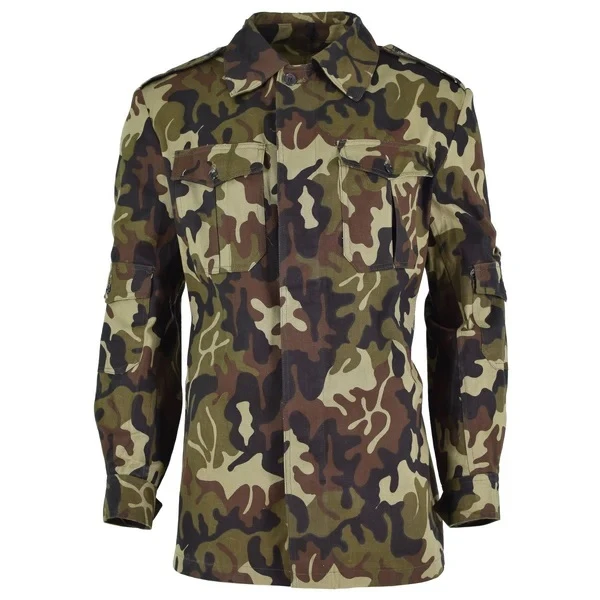 Waterdichte gelamineerde Roemeense camouflage militaire winterjas